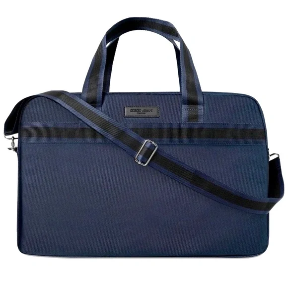 💙 GIORGIO ARMANI Frag. Messenger Bag - Picture 1 of 8